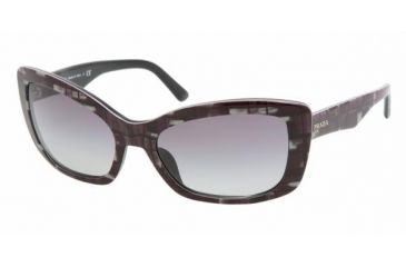 Image of Prada PR03NS Bifocal Sunglasses - Top Mimetic Gray/Black Frame / 57 mm Prescription Lenses, BF03M1-5718