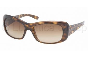 Image of Prada PR04LS SV Prescription Sunglasses - Havana Brown Gradient Frame / 57 mm Prescription Lenses, 2AU6S1-5716