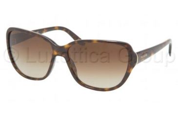 Image of Prada PR05MS Progressive Prescription Sunglasses PR05MS-2AU6S1-5814 - Lens Diameter 58 mm, Frame Color Havana