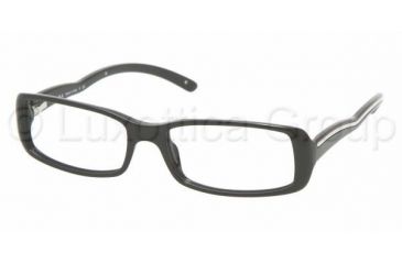 Image of Prada PR06MV Bifocal Eyeglasses - Gloss Black Frame / 51 mm Prescription Lenses, 1AB1O1-5116