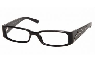 Image of Prada PR07IV Bifocal Eyeglasses - Gloss Black Frame / 51 mm Prescription Lenses, 1AB1O1-5116