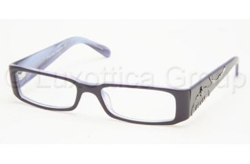Image of Prada PR07IV Bifocal Eyeglasses - Top Violet On Lilac Frame / 53 mm Prescription Lenses, 7ON1O1-5316