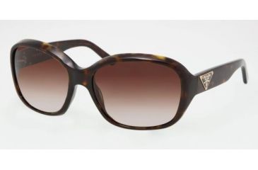 Image of Prada PR10MS Bifocal Sunglasses - Havana Frame / 59 mm Prescription Lenses, 2AU6S1-5916