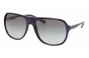 Image of Prada PR15MS Single Vision Prescription Sunglasses PR15MS-RVS3M1-6116 - Lens Diameter 61 mm, Frame Color Blue Cina
