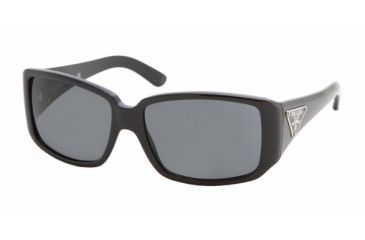Image of Prada PR 16LS Sunglasses Styles - 1AB1A1 Gloss Black Frame, 1AB1A1-5715