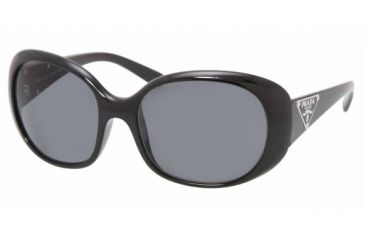 Image of Prada PR 27LS Sunglasses Styles - Gloss Black Polar Green Frame, 1AB5Z1-5717