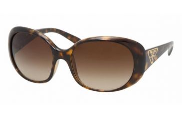 Image of Prada PR 27LS Sunglasses Styles - Havana Brown Gradient Frame, 2AU6S1-5717