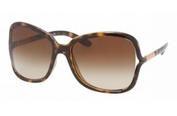 Image of Prada PR 28LS Sunglasses Styles - Havana Frame / Brown Gradient Lenses, 2AU6S1-5817