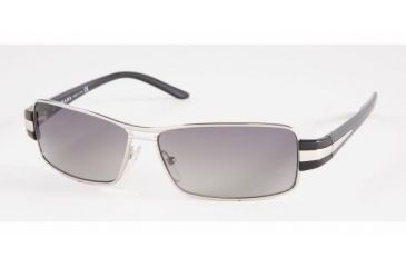 Image of Prada PR50HS Bifocal Sunglasses - Silver Frame / 58 mm Prescription Lenses, 1BC3M1-5812