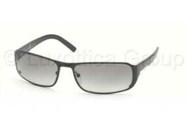 Image of Prada PR52FS Bifocal Sunglasses - Matte Black Gray Gradient Frame / 60 mm Prescription Lenses, 1BO3M1-6017
