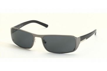 Image of Prada PR52FS Bifocal Sunglasses - Shiny Gun Metal Gray Frame / 60 mm Prescription Lenses, 5AV1A1-6017