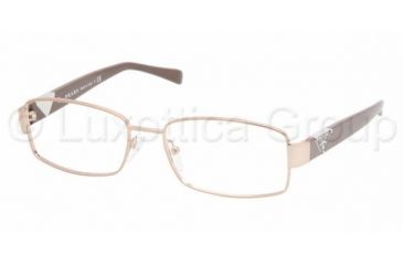 Image of Prada PR56NV Progressive Eyeglasses - Brown Demo Lens Frame / 51 mm Prescription Lenses, 4AC1O1-5116