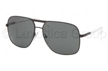 Image of Prada PR 57MS Sunglasses Styles - Matte Black Frame / Gray Lenses, 1BO1A1-5914