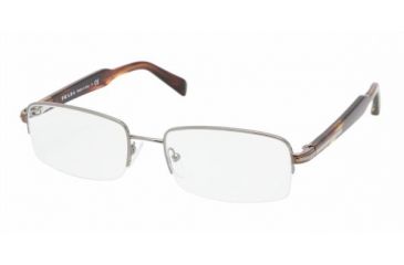 Image of Prada PR58NV Progressive Eyeglasses - Tortoise/Hoeny Frame / 52 mm Prescription Lenses, RWX1O1-5218