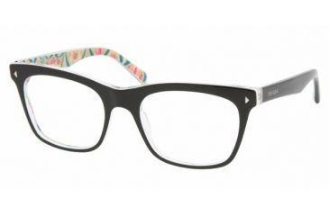 Image of Prada PR01NV #ABY1O1 - Top Black Serigraphy Frame, Demo Lens Lenses