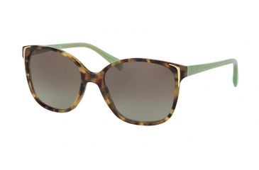 Image of Prada PR01OSA Bifocal Prescription Sunglasses PR01OSA-UEZ4K1-55 - Lens Diameter 55 mm, Frame Color Spotted Brown Green