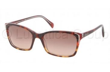Image of Prada PR02OS Progressive Prescription Sunglasses PR02OS-FAK0A5-5417 - Lens Diameter 54 mm, Frame Color Top Havana Gradient / Pink
