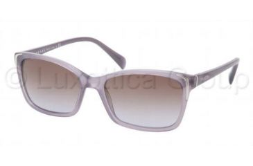 Image of Prada PR02OS Progressive Prescription Sunglasses PR02OS-HA16P1-5417 - Lens Diameter 54 mm, Frame Color Opal Violet