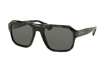 Image of Prada PR02SS Progressive Prescription Sunglasses PR02SS-UEL1A1-55 - Lens Diameter 55 mm, Frame Color Spotted Brown Grey
