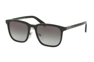 Image of Prada PR02TS Single Vision Prescription Sunglasses PR02TS-1AB0A7-52 - Lens Diameter 52 mm, Frame Color Black