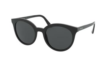 Image of Prada PR02XSF Sunglasses 1AB5S0-53 - , Grey Gradient Lenses