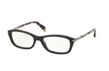 Image of Prada PR04PV Prescription Eyeglasses TFN1O1-54 - Opal Grey/grey Frame