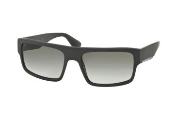 Image of Prada PR04RS Progressive Prescription Sunglasses PR04RS-TKM0A7-58 - Lens Diameter 58 mm, Frame Color Matte Grey