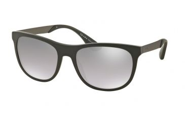 Image of Prada PR04SS Progressive Prescription Sunglasses PR04SS-TKM1A0-57 - Lens Diameter 57 mm, Frame Color Matte Grey