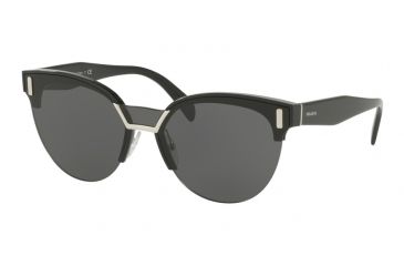 Image of Prada PR04US Bifocal Prescription Sunglasses PR04US-1AB5S0-43 - Lens Diameter 43 mm, Frame Color Black