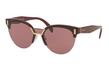 Image of Prada PR04US Bifocal Prescription Sunglasses PR04US-TY7098-43 - Lens Diameter 43 mm, Frame Color Bordeaux