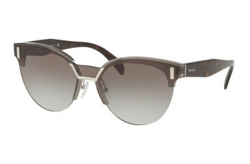 Image of Prada PR04US Bifocal Prescription Sunglasses PR04US-VIP0A7-43 - Lens Diameter 43 mm, Frame Color Transparent Grey