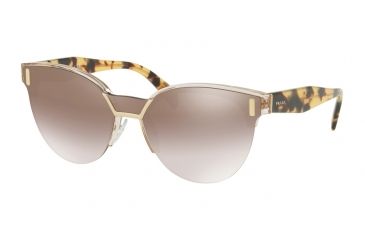 Image of Prada PR04US Bifocal Prescription Sunglasses PR04US-VIQ4O0-43 - Lens Diameter 43 mm, Frame Color Transparent Brown