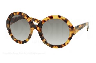 Image of Prada PR06RS Bifocal Prescription Sunglasses PR06RS-7S00A7-56 - Lens Diameter 56 mm, Frame Color Medium Havana