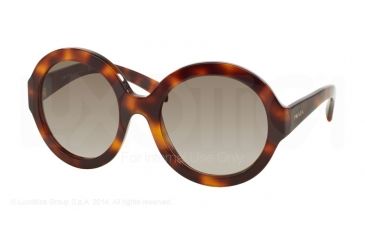 Image of Prada PR06RS Bifocal Prescription Sunglasses PR06RS-TKR3D0-56 - Lens Diameter 56 mm, Frame Color Havana