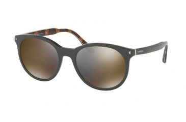Image of Prada PR06TS Bifocal Prescription Sunglasses PR06TS-VAT4L0-53 - Lens Diameter 53 mm, Frame Color Grey