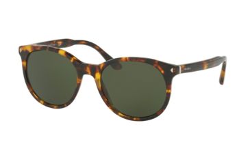 Image of Prada PR06TSF Progressive Prescription Sunglasses PR06TSF-VAU1I0-53 - Lens Diameter 53 mm, Frame Color Havana