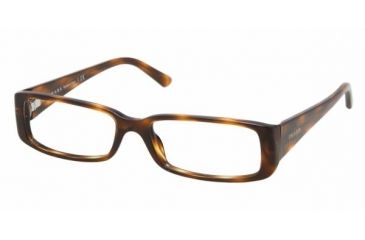 Image of Prada PR07MV #7WX1O1 - Walnut Demo Lens Frame