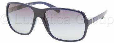 Image of Prada PR07NS Sunglasses 0AX3M1-6116 - Blue Gray Gradient