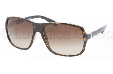 Image of Prada PR07NS Sunglasses 2AU6S1-6116 - Havana Brown Gradient