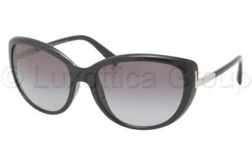 Image of Prada PR07OS Bifocal Prescription Sunglasses PR07OS-1AB3M1-5917 - Frame Color Black, Lens Diameter 59 mm