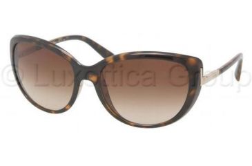 Image of Prada PR07OS Bifocal Prescription Sunglasses PR07OS-2AU6S1-5917 - Lens Diameter 59 mm, Frame Color Havana