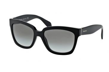Image of Prada PR07PSA Bifocal Prescription Sunglasses PR07PSA-1AB0A7-56 - Lens Diameter 56 mm, Frame Color Black