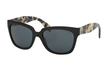 Image of Prada PR07PSA Bifocal Prescription Sunglasses PR07PSA-1AB1A1-56 - Lens Diameter 56 mm, Frame Color Black