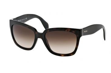 Image of Prada PR07PSA Bifocal Prescription Sunglasses PR07PSA-2AU6S1-56 - Lens Diameter 56 mm, Frame Color Havana