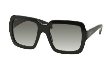 Image of Prada PR07RS Sunglasses 1AB0A7-56 - Black Frame, Grey Gradient Lenses