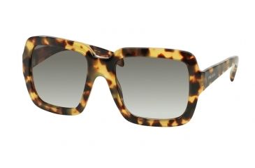 Image of Prada PR07RS Sunglasses 7S00A7-56 - Medium Havana Frame, Grey Gradient Lenses