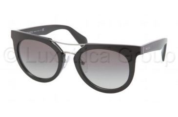 Image of Prada PR08PS Progressive Prescription Sunglasses PR08PS-1AB3M1-5121 - Lens Diameter 51 mm, Frame Color Black