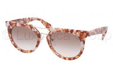Image of Prada PR08PS Progressive Prescription Sunglasses PR08PS-NAH0A6-5121 - Lens Diameter 51 mm, Frame Color Pink Marble