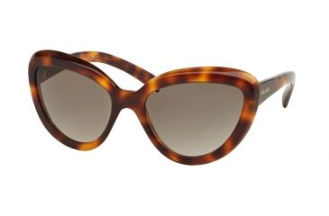 Image of Prada PR08RS Progressive Prescription Sunglasses PR08RS-TKR3D0-57 - Lens Diameter 57 mm, Frame Color Havana