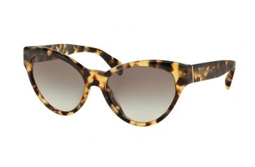 Image of Prada PR08SS Single Vision Prescription Sunglasses PR08SS-7S00A7-55 - Lens Diameter 55 mm, Frame Color Medium Havana